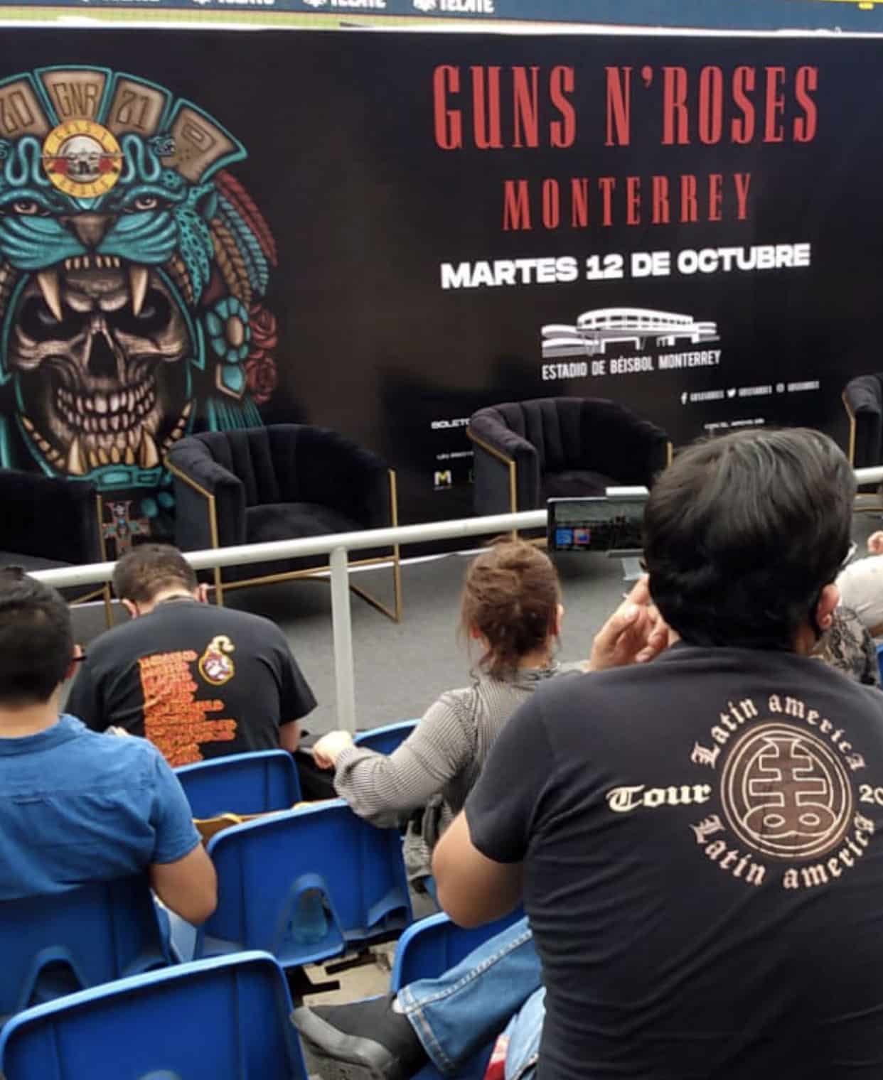 Ya a la venta boletos del concierto de Guns N' Roses en Monterrey La